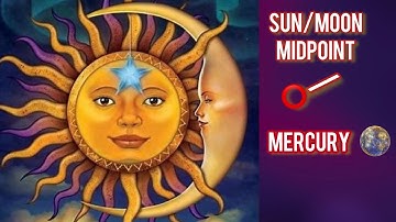 Sun/Moon Midpoint Conjunct Mercury Synastry. Harmonious Connection