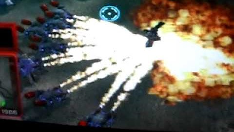 Command and conquer 3 kains wrath flame tank cant destroy turret