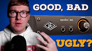 I used the Universal Audio Apollo X6 EVERY DAY for 6 MONTHS and THIS was what I found out ...