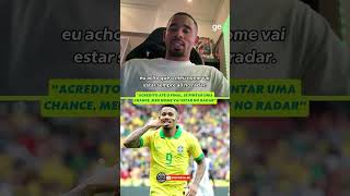 Fora da lista de Carlo Ancelotti, Gabriel Jesus ainda sonha com a Copa de 2026