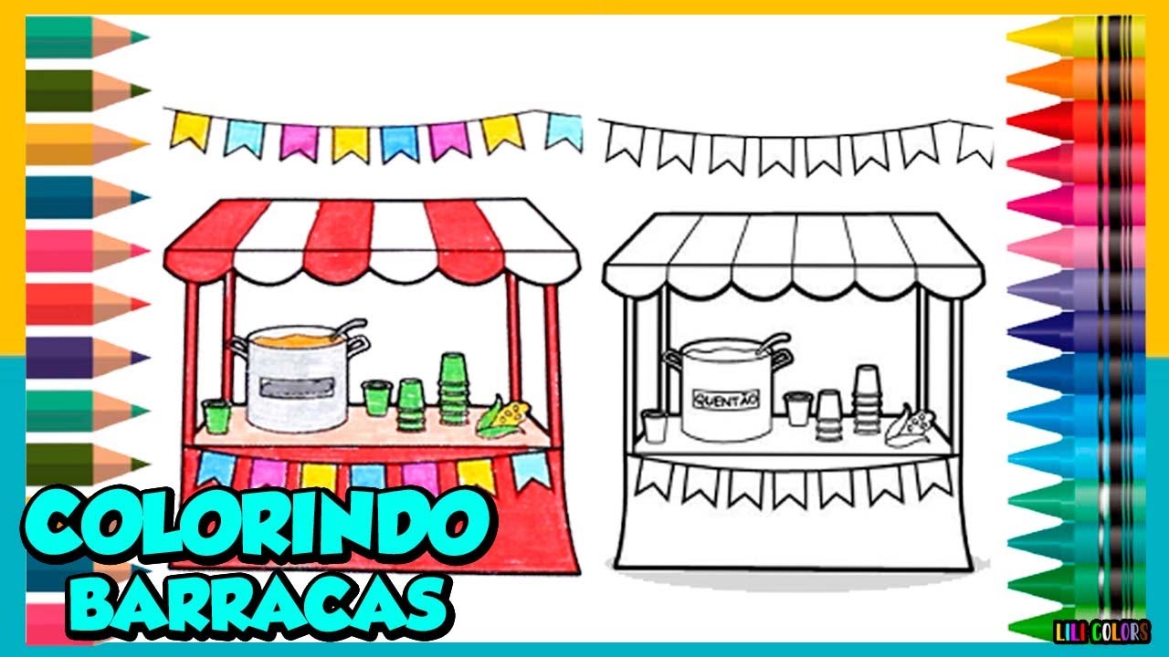 Fazendo a Minha Festa para Colorir: Imagens Pintando o 7!