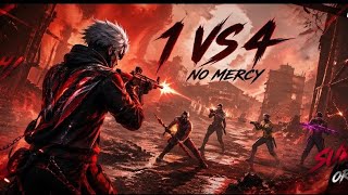 Free Fire Max 1 Vs 4 Clutch Auto Headshot Full Rush Gameplay Booyah Win