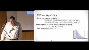Yuval Peres - Pinpointing mixing time and distance profiles in expanders