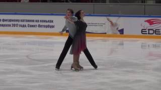 2017 Russian Jr Nationals - Daria Rumyantseva / Dmitry Ryabchenko FD