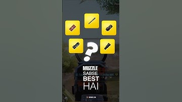 WHICH IS THE BEST MUZZLE IN BGMI?IIPerfect BGMI Settings Guide | BGMI / PubgMobile