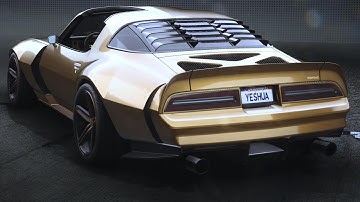 NFS Unbound Pontiac Firebird 1977 Customization