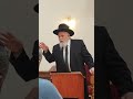 Rav teboul 5 dayan de lyon remercie la yechiva et le kollel de aix les bains ou lui mme  tudier