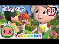 Bé Yêu Những Ngọn Núi | CoComelon Tiếng Việt | Moonbug Kids - Phim Hoạt Hình