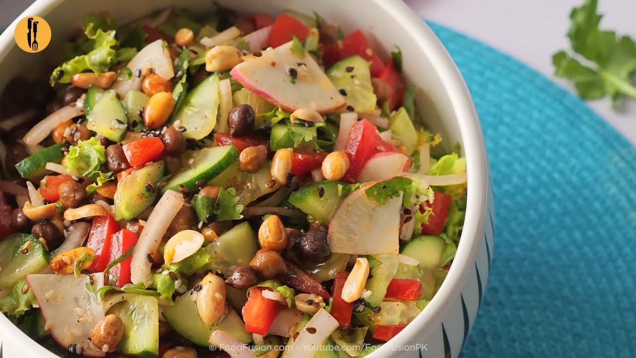2 Healthy Salad ( Protein Salad & Iceberg salad) Recipes Recipes By @Healthy Fusion