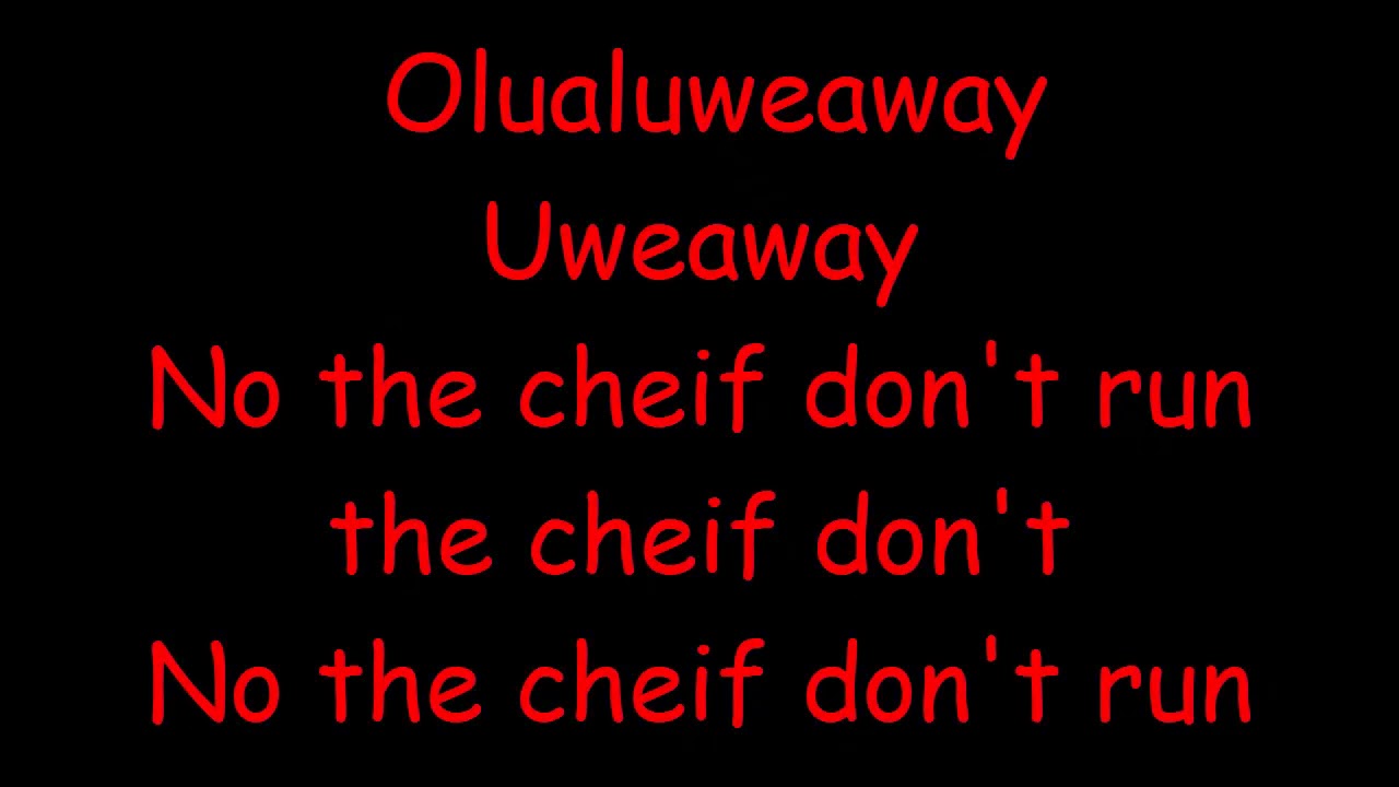 Jidenna Cheif dont run LYRICS