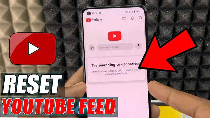how to reset youtube recommendations on mobile?