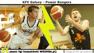 [koszykówka WRONBA, 56.sezon] 27.11.2023: KFV Galaxy - Power Rangers