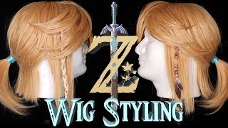 How I Styled My Link Cosplay Wig Wig Styling Tutorial