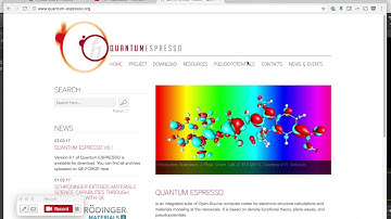 Quantum-espresso setup