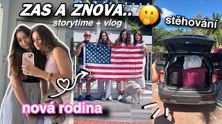 NOVÝ START!🇺🇸🌴změna rodiny, co se stalo? vlog+storytime