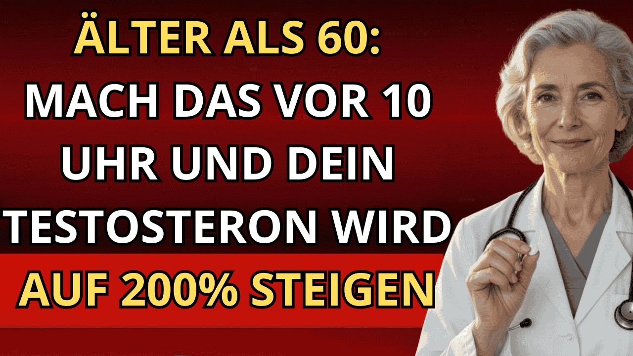 ACHTUNG ÜBER 60: Wenn du diese 3 DINGE vor 10 Uhr machst, steigt dein Testosteron auf 200%
