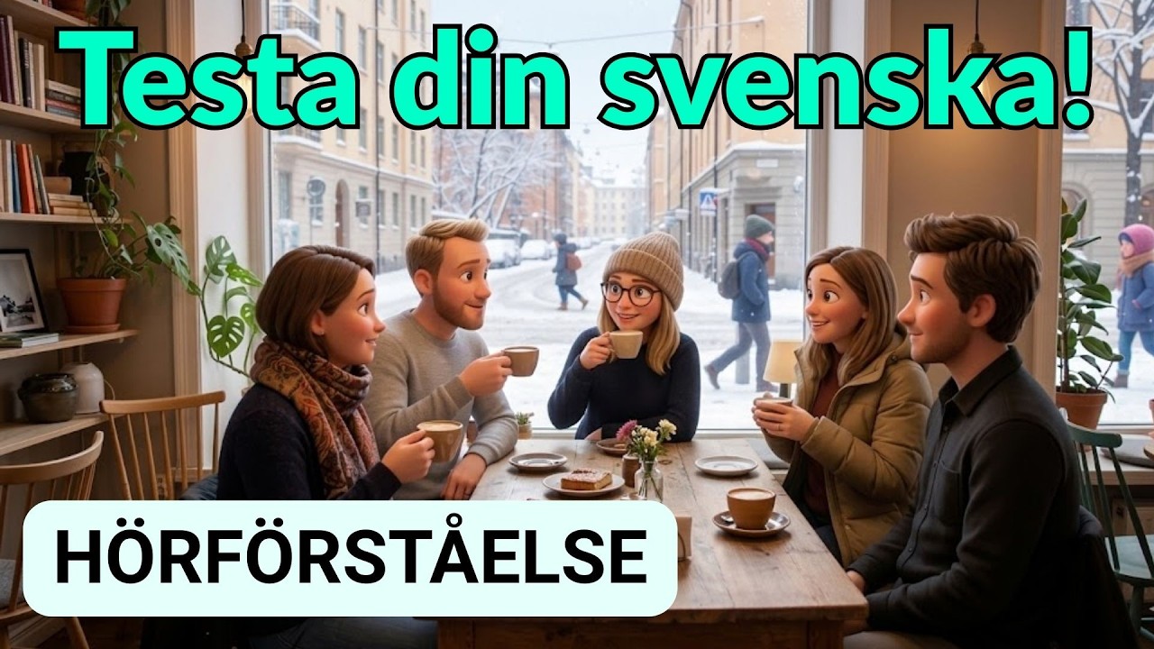 Träna hörförståelse: Vad jobbar de med? (Nivå A2)