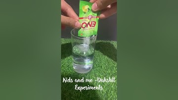 #Easy experiment (27)#ENO+water # kids friendly experiment #experiment #preschooler