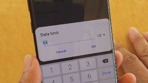Samsung Galaxy S10 / S10+: How to Set Data Limit And Avoid Surprise Phone Bill