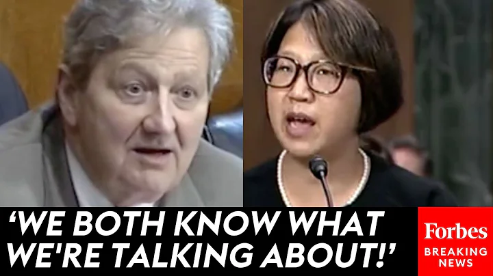 'We Both Know What We're Talking About': John Kennedy Grills Biden Nominee