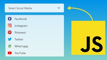 Social Media Selector: Creating a Stylish Select Menu with HTML5, CSS3 & JavaScript by #huxnwebdev