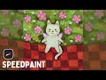 Procreate Speed Painting | Minnie the Fairy Cat