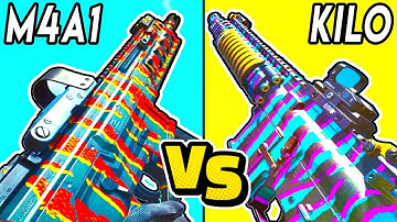 KILO 141 vs M4A1 - BEST ASSAULT RIFLE CLASS SETUP IN MODERN WARFARE