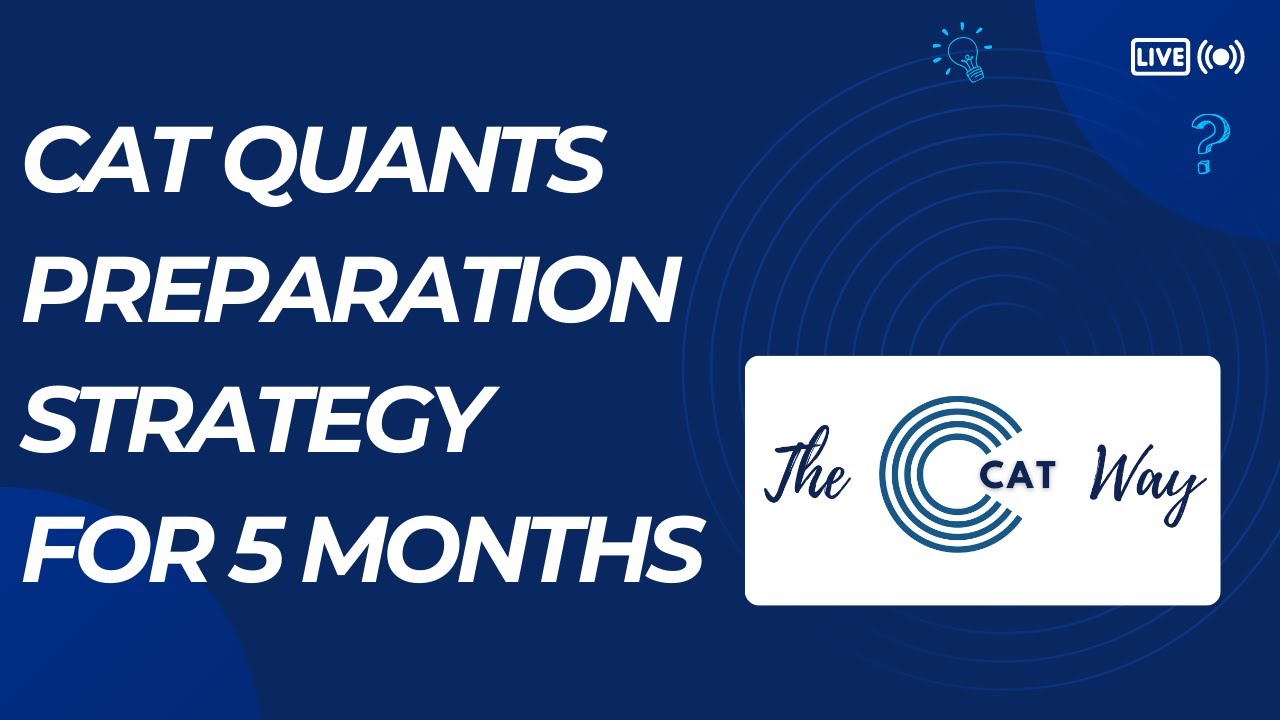 How to Crack CAT in 5 Month | Preparation Strategy | CAT 2024 - YouTube