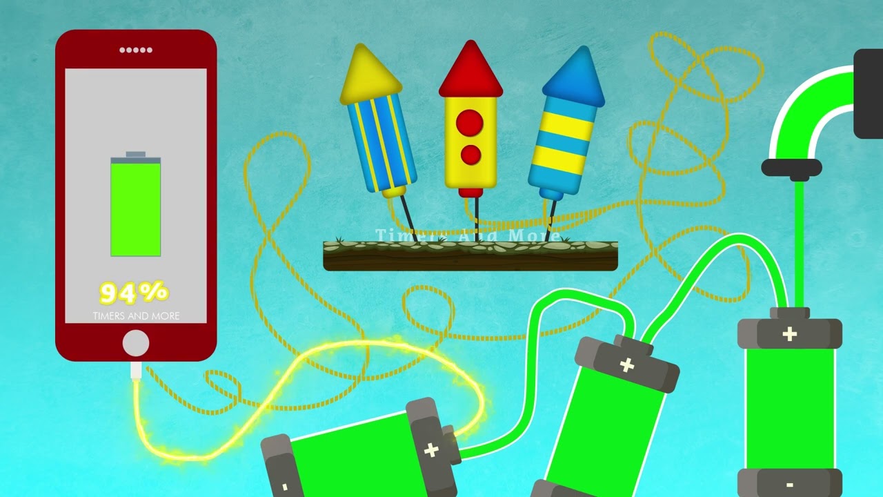 2023% OVERCHARGING Phone Battery | NEW YEAR EDITION 🎆 | GIANT FIREWORKS EXPLOSION 💥