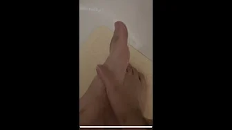 POV Male Feet Spa Day ASMR - Cleaning My Big Feet 🧼#lofiasmr