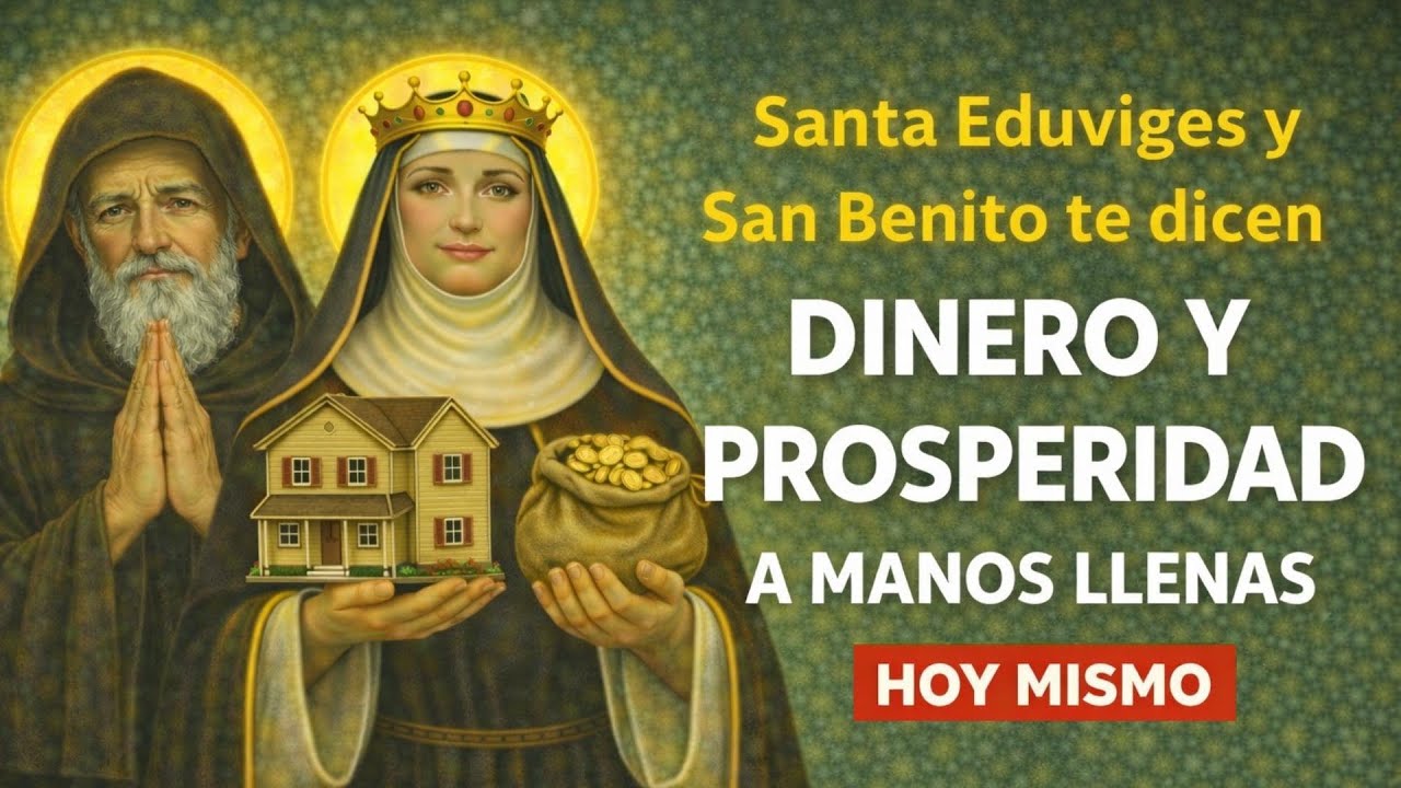 ¡YA MISMO! Santa Eduviges y San Benito traen Dinero y Prosperidad a tu casa (Adiós Deudas)