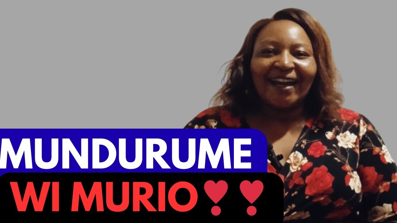 WANAIGUA ATUMIA MAKIUGA NI KURI ARUME MATARI MURIO? ARIA ME MURIO NIARIKU? 