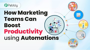 How Marketing Teams can Boost Productivity using Automations