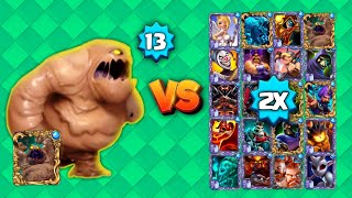 NFT MUD vs All CARD'S 2x | castle crush