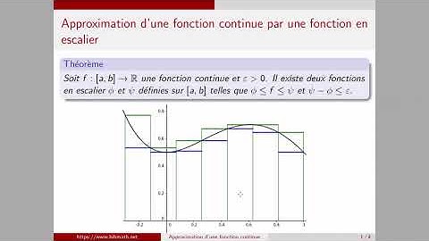 Approximation d