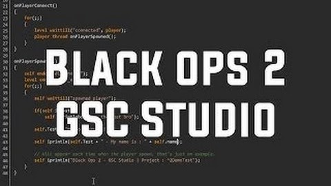 How to use GSC STUDIO bo2 ps3/xbox360/pc 1.19 +DOWNLOAD (JAILBREAK ONLY!)