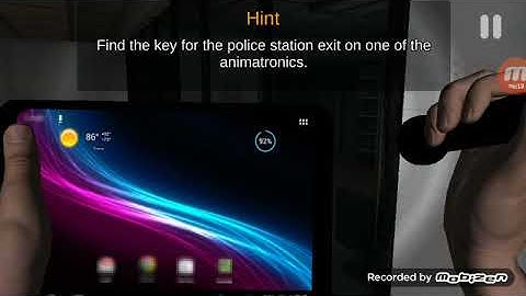 Andy plays case animatronics pt 3 (final) (I escape the police station)