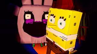 SAVING SPONGEBOB FROM AN EVIL GLOVE WORLD CREATURE! | Around The Clock at Bikini Bottom
