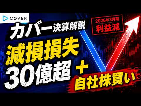【カバー決算】ホロアース32億円減損！自社株買いで株価V字回復か？ #ホロライブ