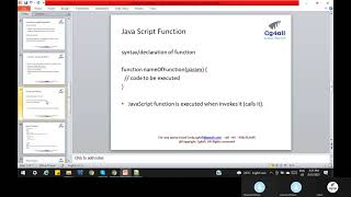 javascriptSession 2
