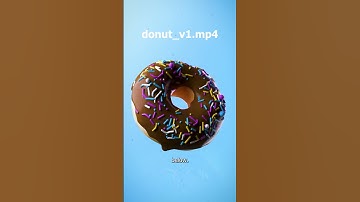 Learning Blender in 30 Days! (Day 6) - COMPLETED Blender Donut Tutorial Series!
