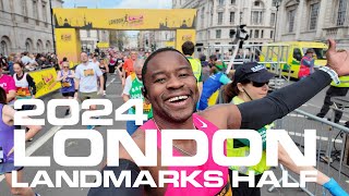 London Landmarks Half Marathon 2024 Race Vlog