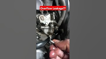 Overflow Leakage Problem #bajapulsar #bikes #repair #2025