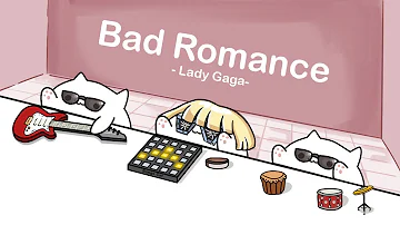 Lady Gaga - Bad Romance (cover by Bongo Cat) 🎧