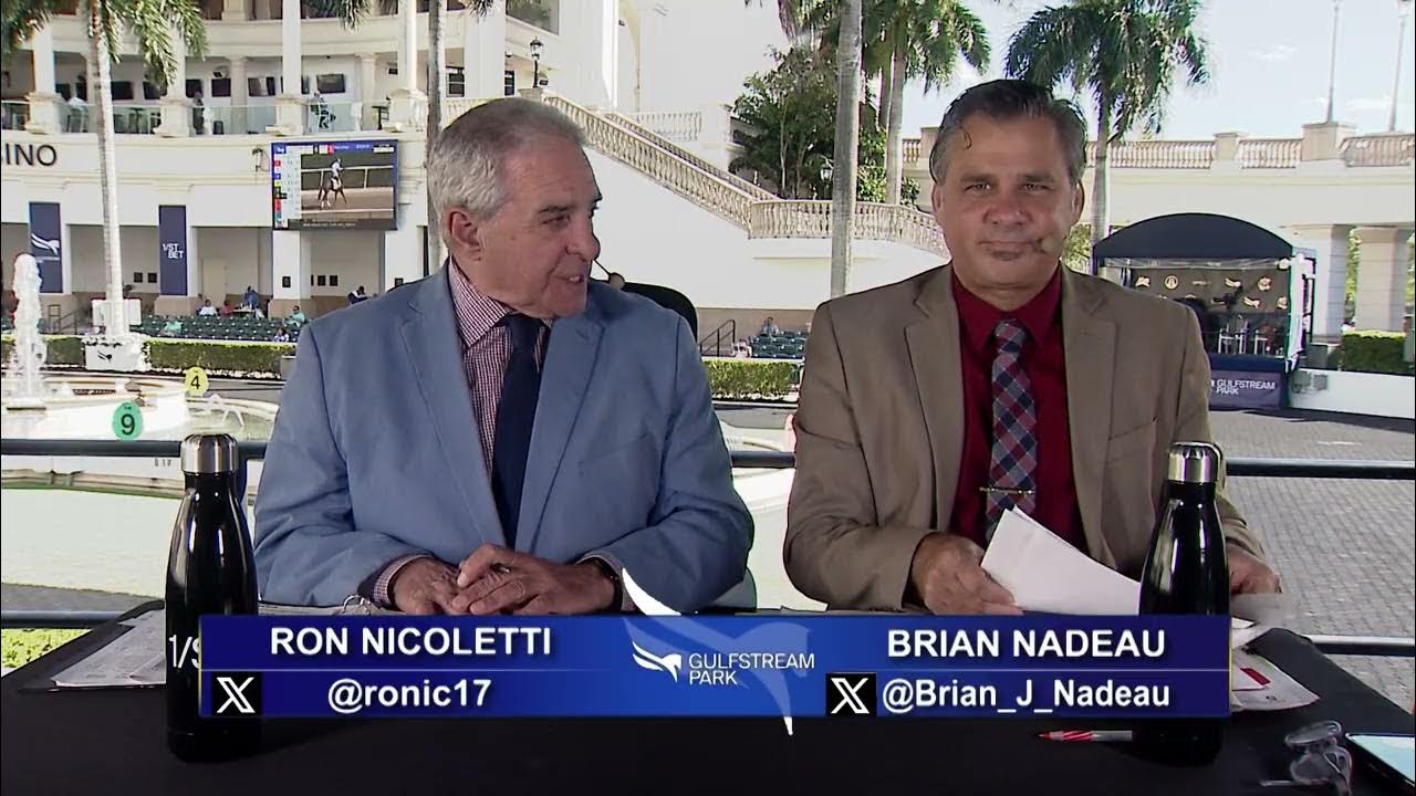 Gulfstream Park Brian Nadeau & Ron Nicoletti Preview Saturday's Late
