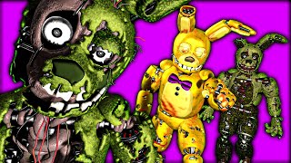 Gmod FNAF - New Spring Bonnie & Ignited Springtrap Early Access Spotlight