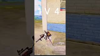 1 V 4 #pubg #pubgmobile #sezon10 #godzilla