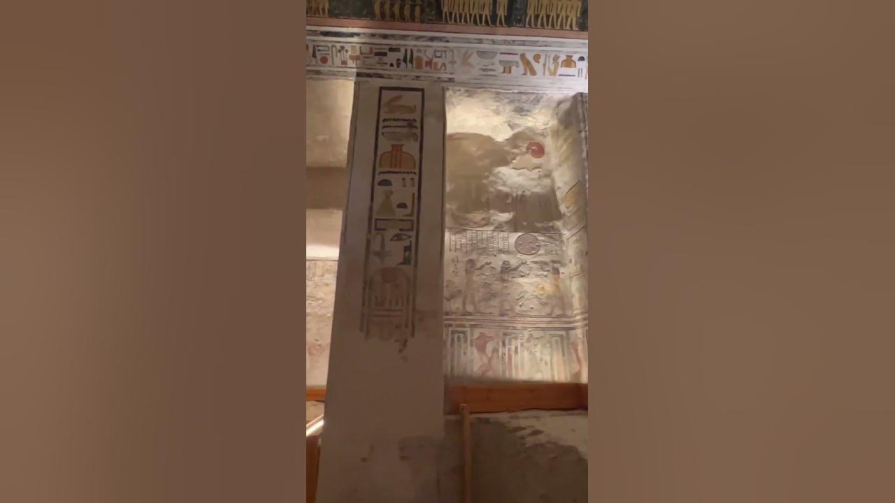 Tomb of Ramesses VI (KV9)  / ​ Exploring Ancient Egypt #shorts