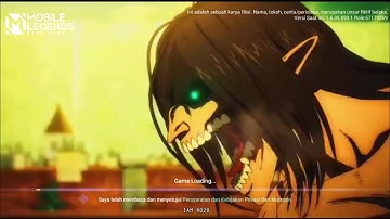 New loading screen ML X attack on titan final season!! Road to rumbling