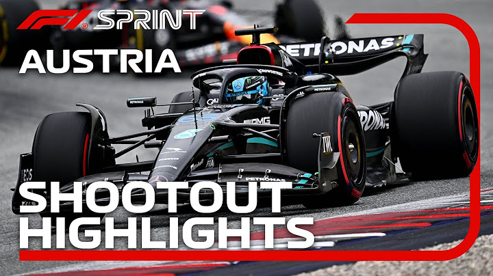 Sprint Shootout Highlights | 2023 Austrian Grand Prix